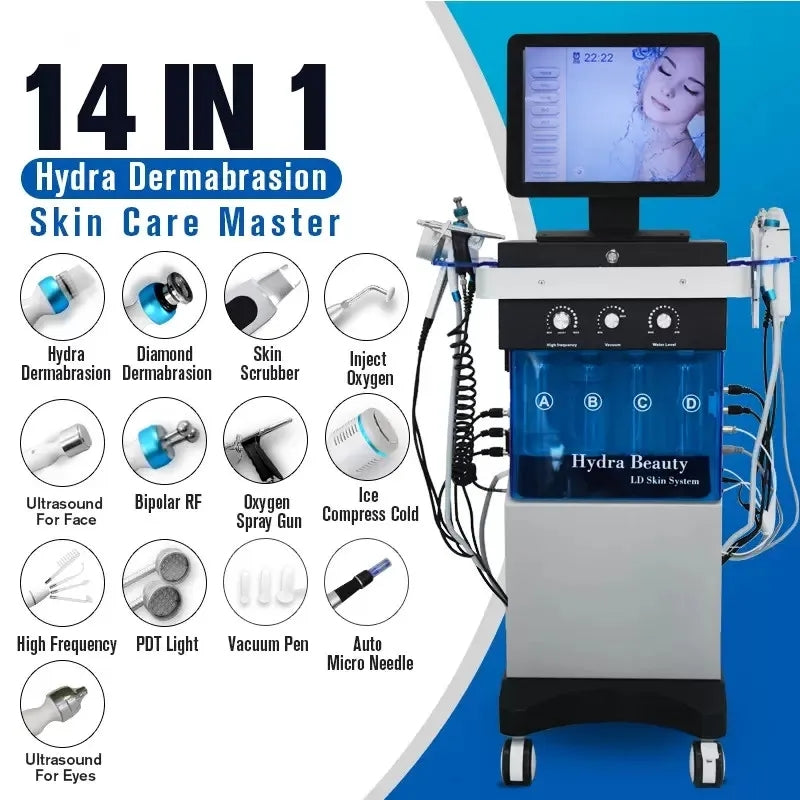 Hydrafacial Multifuncional 14 en 1