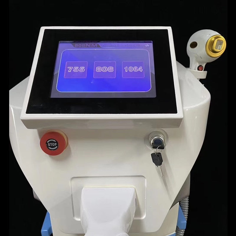 Diodo Laser Triple Onda 755nm,808nm y 1064 nm.